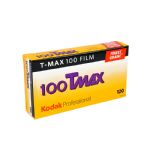 Kodak TMX 120 T-Max 100 Black and White Film, 5 Pack