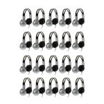 Koss UR-10 Closed-ear Design Stereo Headphones, 20 Pack