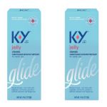 K-Y Jelly Classic Personal Water Based Lubricant, 4 oz., 2 Pack
