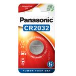Panasonic CR2032 3V Lithium Coin Cell Batteries