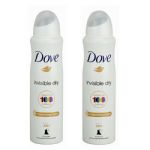 Dove Invisible Dry Antiperspirant Deodorant Spray, 2 Pack
