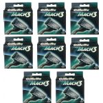 Gillette Mach3 Refill Razor Blade for Men, 64 Cartridges