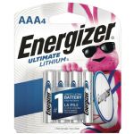 Energizer Ultimate Lithium AAA 4 Pack Batteries