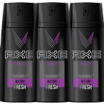Axe Excite Mens Deodorant Body Spray, 3 Pack