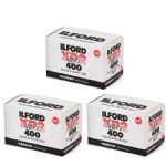 Ilford XP2 Super 400 24 Exposure Black & White 35mmFilm, 3 Rolls