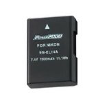 Power2000 EN-EL14A Lithium-Ion Replacement Battery for Nikon