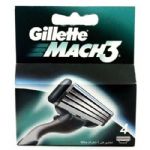 Gillette Mach3 Refill Razor Blade for Men, 4 Cartridges