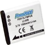 Power2000 LI-50B Replacement Battery for Olympus