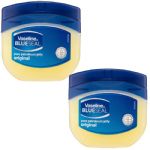 Vaseline Original Pure Petroleum Jelly, 50ml Travel Size, 2 Pack