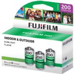 Fujifilm Fujicolor 200 Color Negative 35mm Film 3 Pack, 36 Exposure