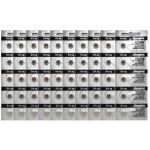 Energizer 377/376 Silver Oxide Watch Battery, 50 Pieces