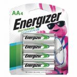Energizer AA 4 Pack Power Plus Rechargeable Batteries