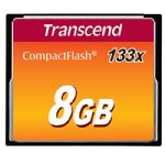 Transcend 8GB 133X Compact Flash CF Memory Card
