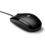 HP X500 USB Wired Optical Mouse, Black