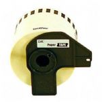 Brother DK4605 Black On Yellow Removeable Label Continuous Label Tape