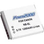 Power2000 NB-6L Lithium-Ion Replacement Battery for Canon