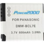 Power2000 DMW-BCL7 Lithium-Ion Replacement Battery for Panasonic