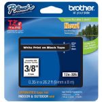 Brother TZE-325 White on Black, 9mm Label Tape