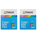 Polaroid Originals 600 Instant Color Film with Color Frames, 2 Pack (16 Photos)