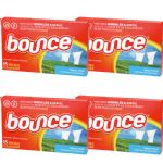 Bounce Dryer Sheets (15) Fabric Softener Outdoor Fresh Scent, 4 Packs