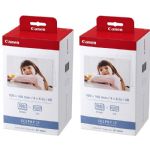 Canon KP-108IN Color Ink and Paper Set 108 Sheets 4x6 Paper Set, 2 Pack