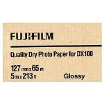 Fujifilm Quality Dry Paper for Frontier S DX-100 Printer, 5 x 213 Glossy 1 Roll