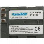 Power2000 EN-EL3E Lithium-Ion Battery Replacement for Nikon