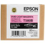Epson 580 80ml Vivid Light Magenta Ink Cartridge f/ Stylus 3880