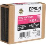 Epson 580 80ml Vivid Magenta Inkjet UltraChrome Cartridge f/ Stylus 3880