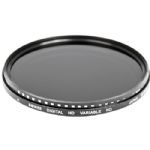 Bower 58mm Variable Neutral Density ND Filter, 2 to 8 Stops FN58
