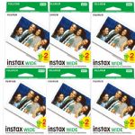 Fujifilm Instax Wide Instant Color Film, 6x Twin Pack=120 Prints