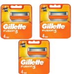 Gillette Fusion 5 Razor Blade Refill Cartridges, 12 Count