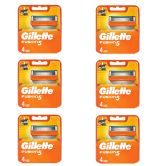 Gillette Fusion 5 Razor Blade Refill Cartridges, 24 Pack