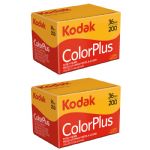 Kodak ColorPlus 200 asa 36 exposure 35mm Film, 2 Rolls