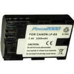 Power2000 LP-E6 Lithium Rechargeable Battery for Canon
