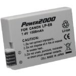 Power2000 LP-E8 Lithium Replacement Battery for Canon