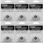 Wein Cell MRB400 Mercury Free 1.35V Battery, 6 Pack