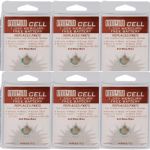 Wein Cell MRB675 Mercury Free 1.35V Battery, 6 Pack