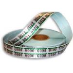 Twin Check 4 Digits, Polyester, Green, 2000/Roll