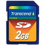 Transcend 2GB Secure Digital SD Memory Card