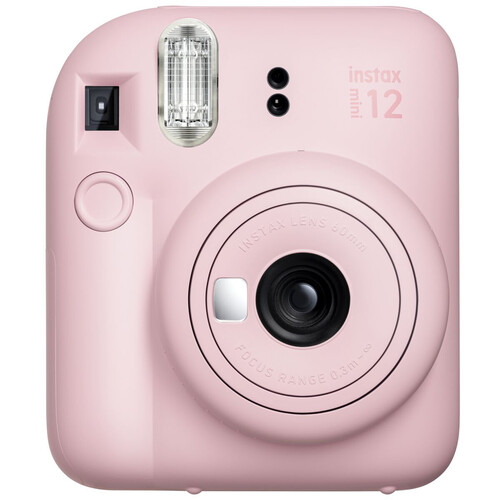Fujifilm instax mini 12 Instant Film Camera, Blossom Pink