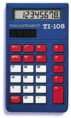 Texas TI-108 Elementary Calculator