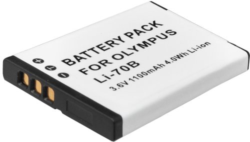 Power2000 ACD-317 Replacement Battery for Olympus LI-70B
