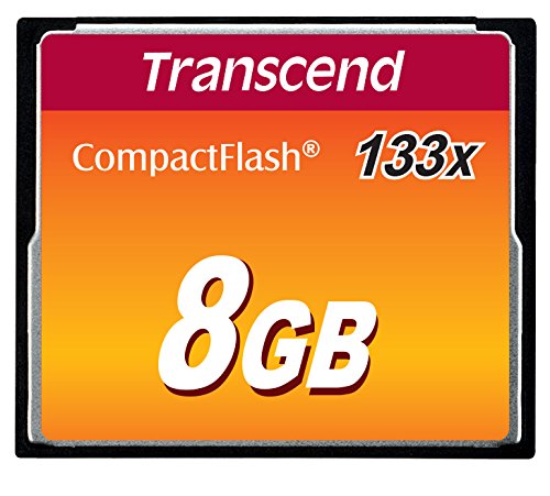 Transcend 8GB 133X Compact Flash CF Memory Card