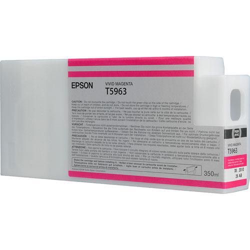 Epson T5963 Ultrachrome HDR Ink Cartridge Vivid Magenta 350ml