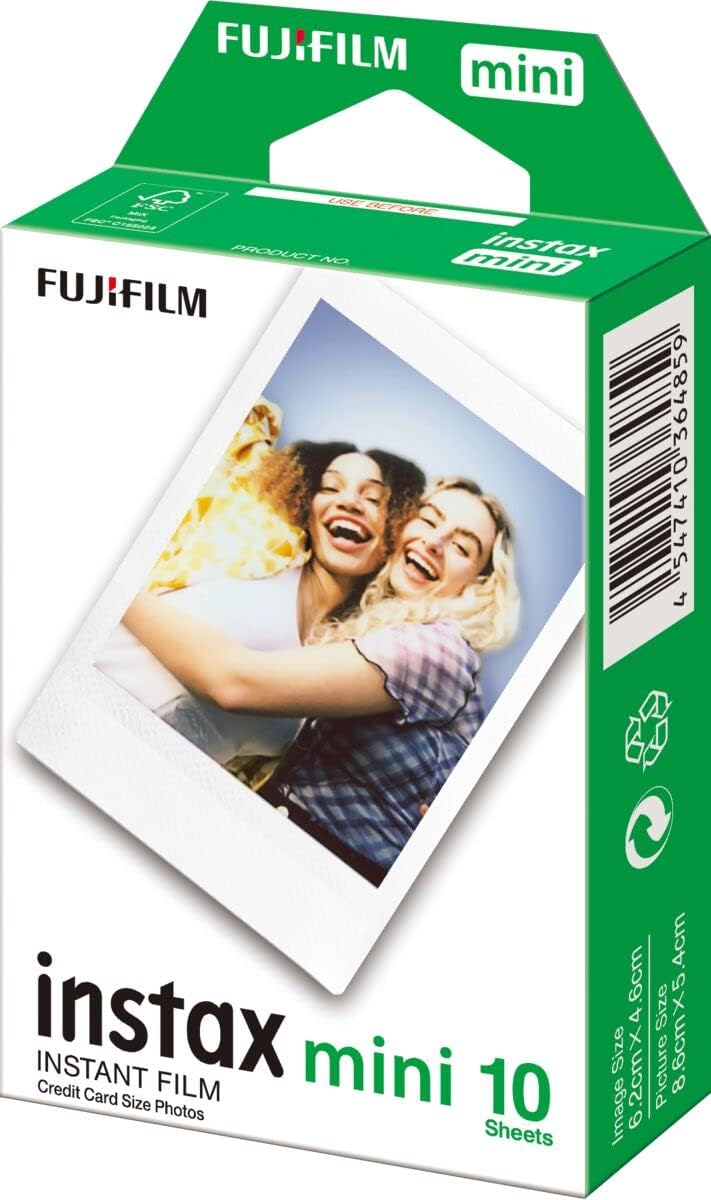 Fujifilm Instax Mini Instant Film, 10 Prints
