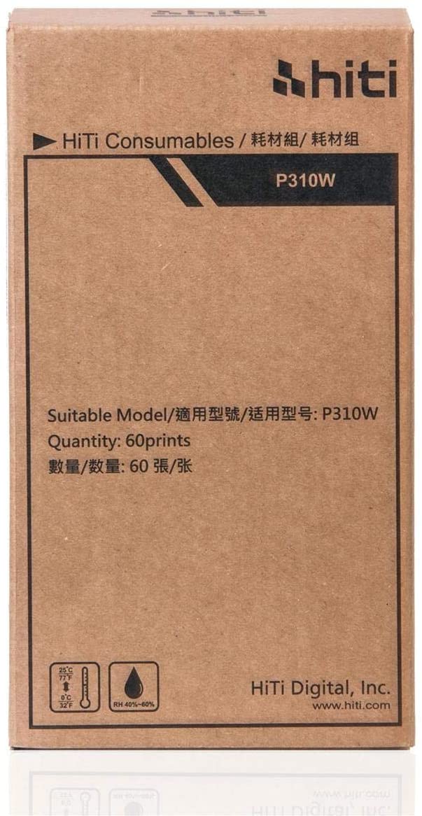 HiTi 4X6 Paper & Ribbon Print Pack for P310W Printer