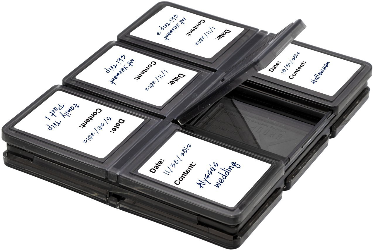 Xit 12 PC. Foldable Memory Card Case