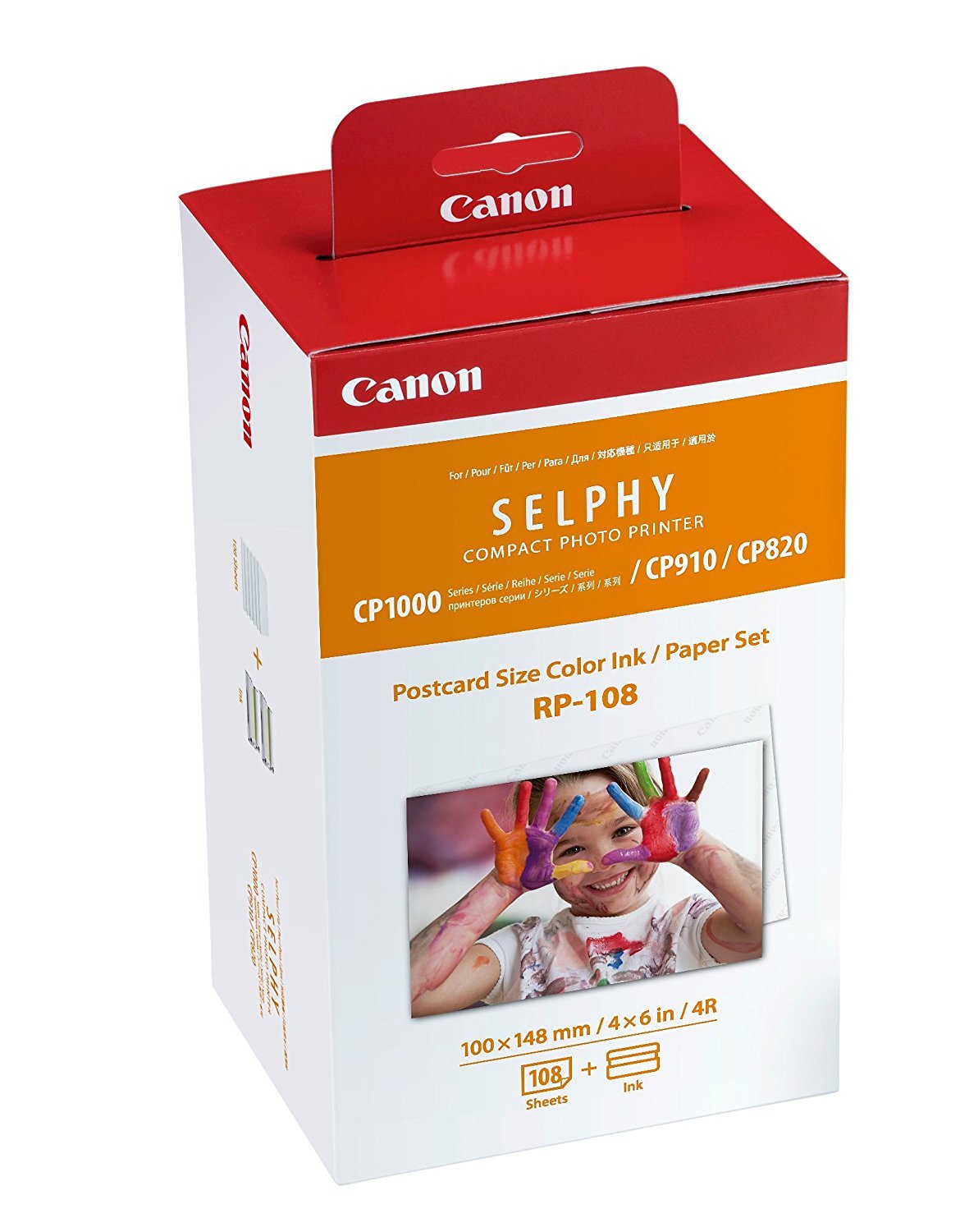 Canon RP-108 4x6 108 Sheets Paper and Ink Set