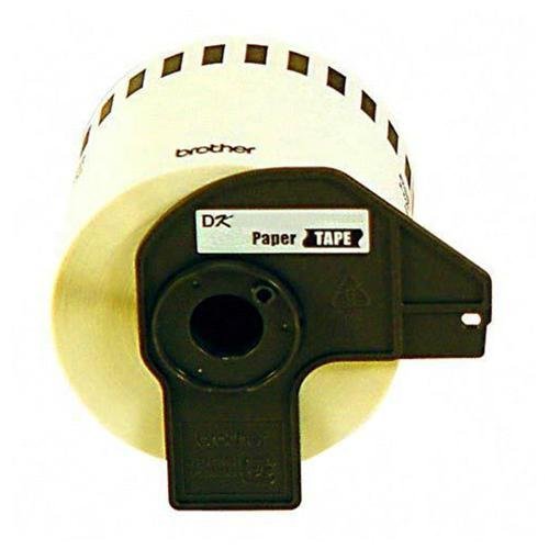 Brother DK4605 Black On Yellow Removeable Label Continuous Label Tape